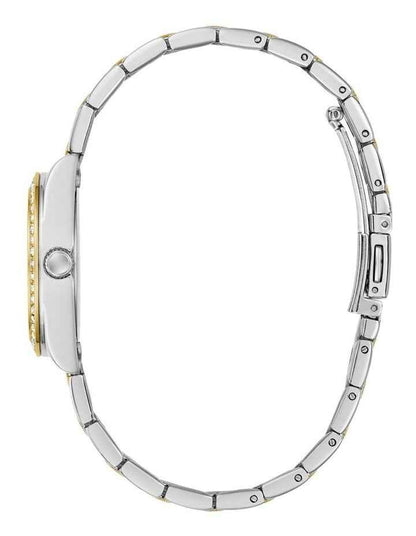 Ladies 2-Tone Analogue Watch in Duotone