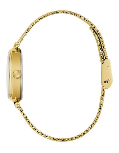 Ladies Gold Tone Analogue Watch