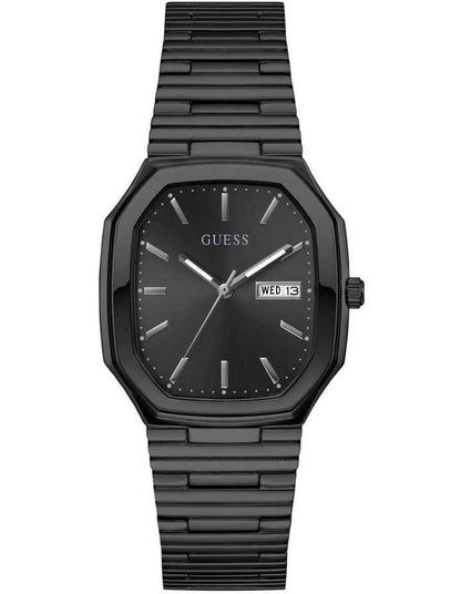 Mens Black Date Watch