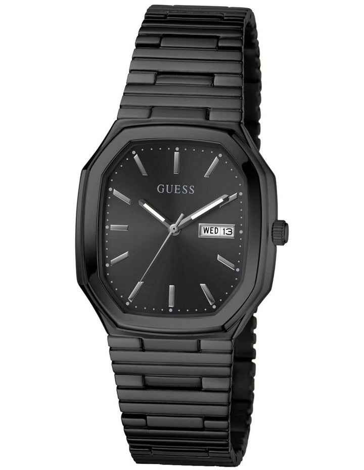 Mens Black Date Watch