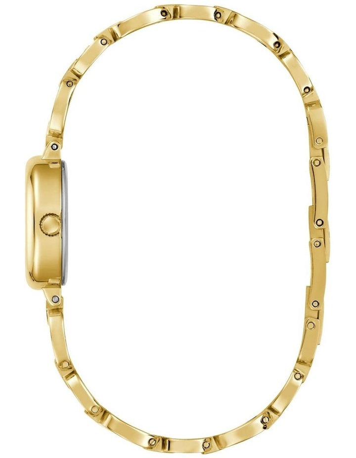 Ladies Gold Tone Analogue Watch