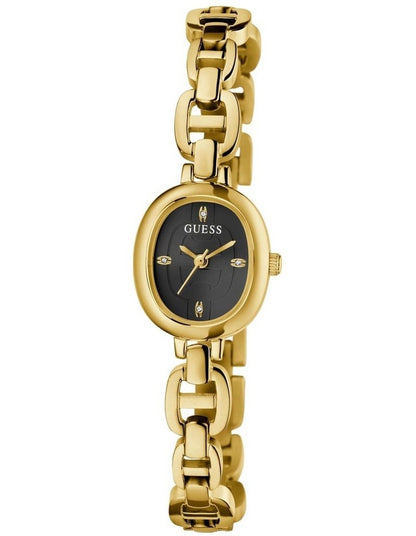Ladies Gold Tone Analogue Watch