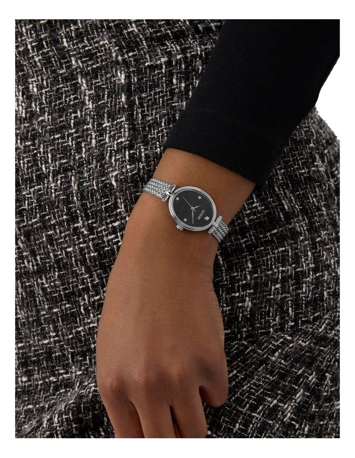 Ladies Analogue Watch in Silver