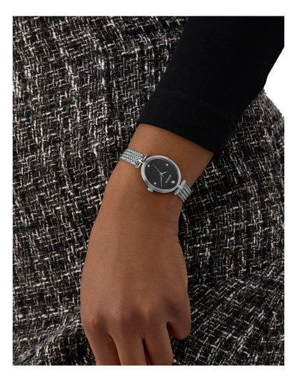 Ladies Analogue Watch in Silver