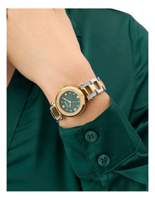 Ladies Analogue Watch in Two-tone