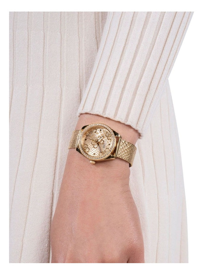 Ladies Analogue Watch in Gold