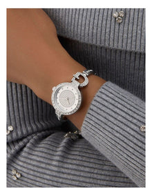 Ladies Analogue Watch in Silver