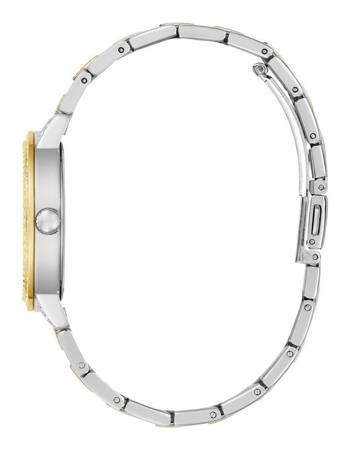 Ladies 2-Tone Analogue Watch in Multi