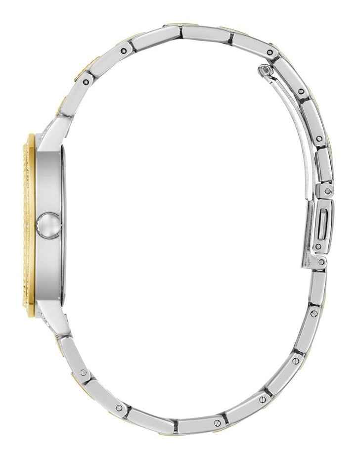 Ladies 2-Tone Analogue Watch in Multi