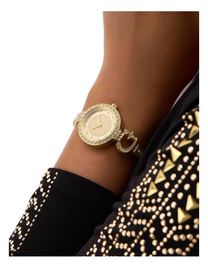 Ladies Analogue Watch in Gold
