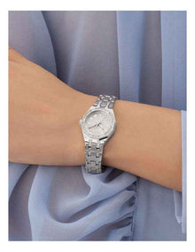 Ladies Analogue Watch in Silver