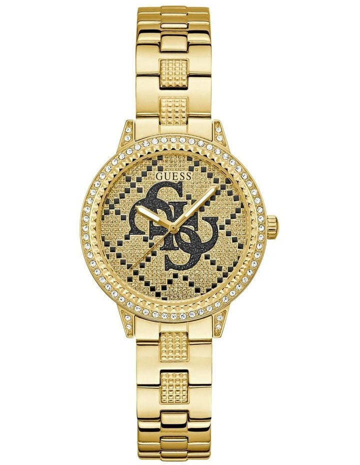 Ladies Analogue Watch in Gold