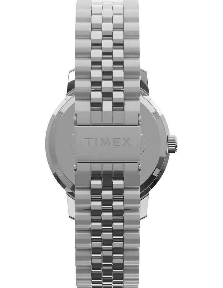 Marlin Quartz GMT Stainless Steel Bracelet Watch 40mm in Silver