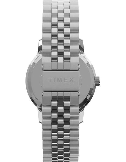 Marlin Quartz GMT Stainless Steel Bracelet Watch 40mm in Silver