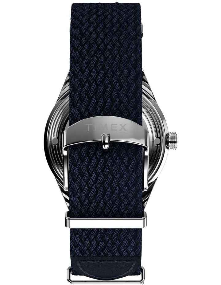 Marlin Jet Automatic Fabric Strap Watch 38mm in Silver