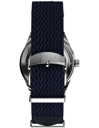 Marlin Jet Automatic Fabric Strap Watch 38mm in Silver