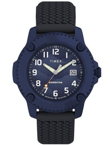 Expedition Timberline Silicone Strap Watch 42mm in Brown