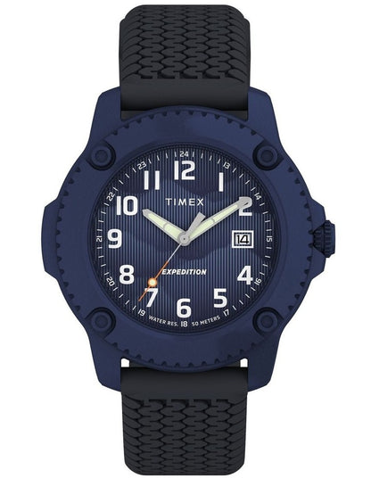 Expedition Timberline Silicone Strap Watch 42mm in Brown
