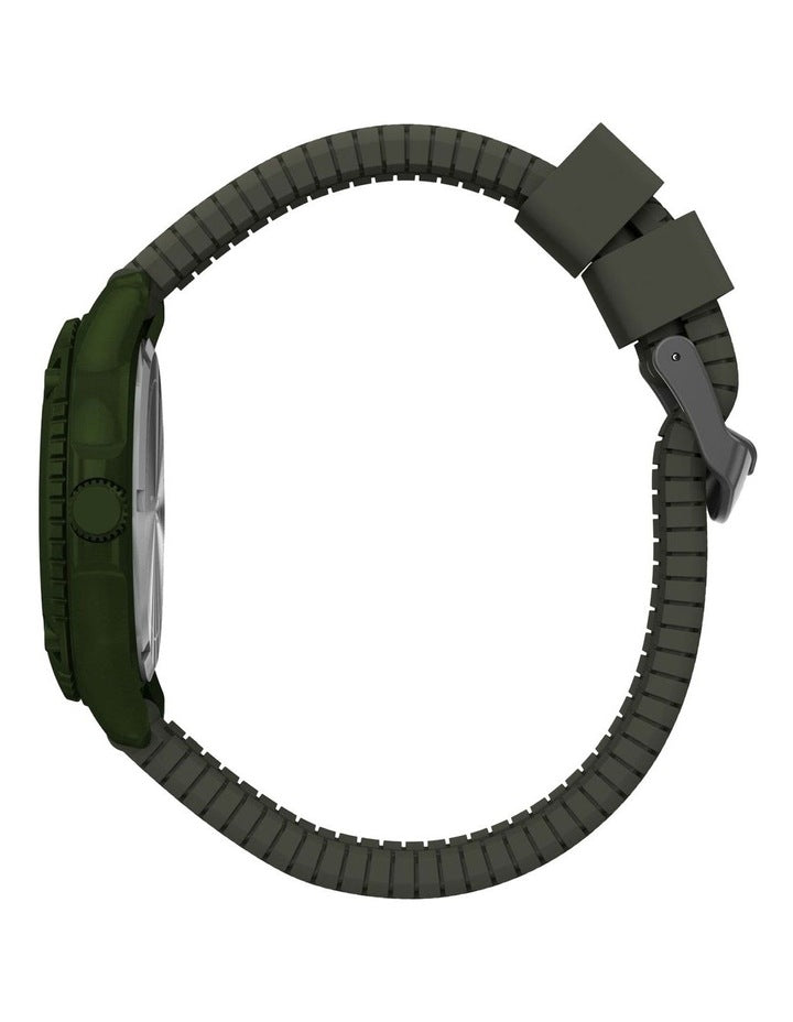 Expedition Timberline Silicone Strap Watch 42mm in Green