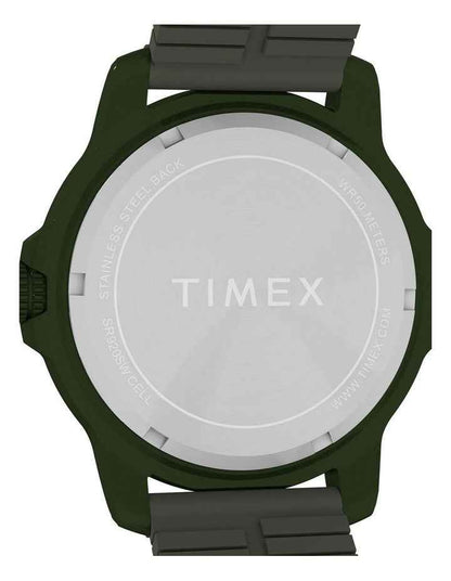 Expedition Timberline Silicone Strap Watch 42mm in Green