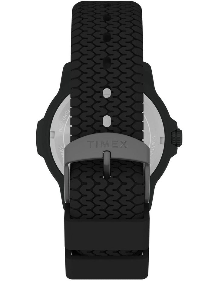 Expedition Timberline Silicone Strap Watch 42mm in Black