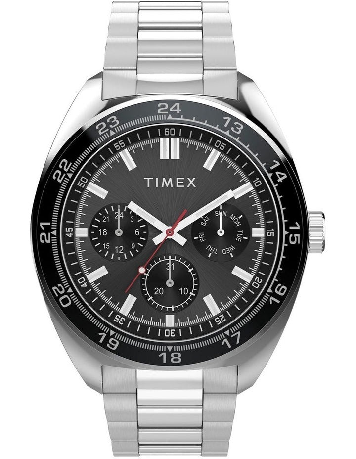 Weston Stainless Steel Bracelet Watch 45mm in Silver
