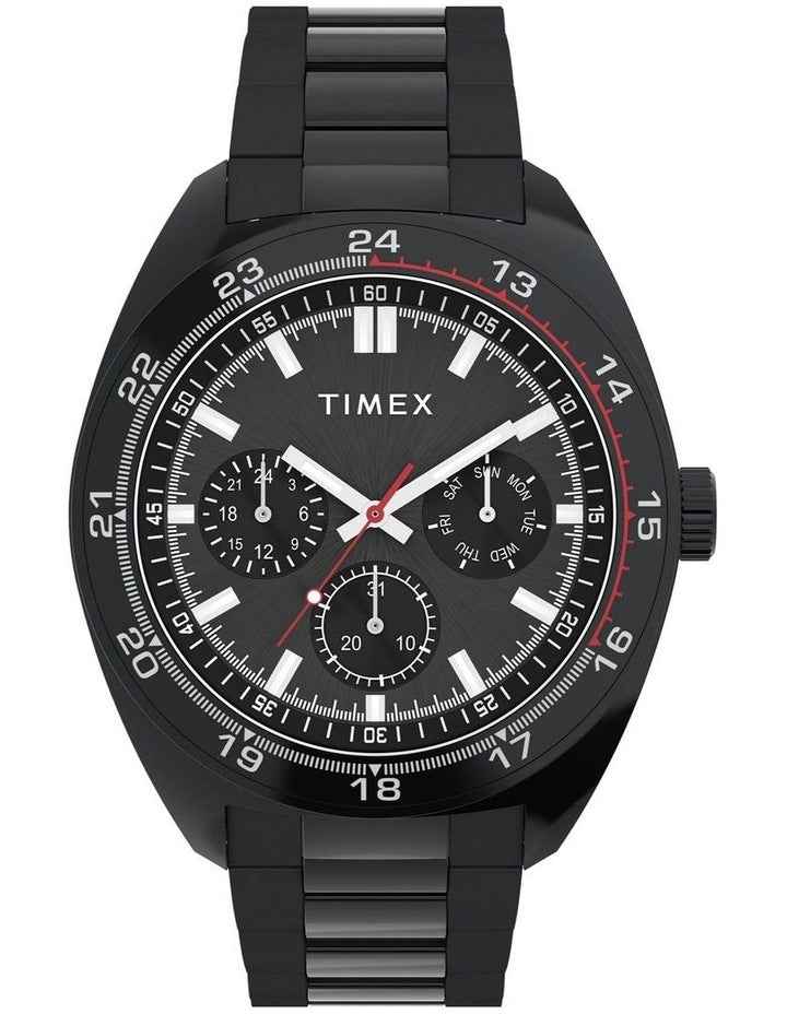 Weston Stainless Steel Bracelet Watch 45mm in Black