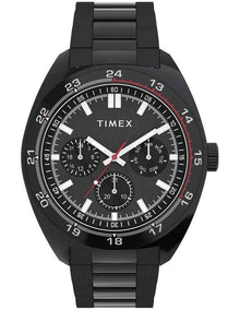 Weston Stainless Steel Bracelet Watch 45mm in Black