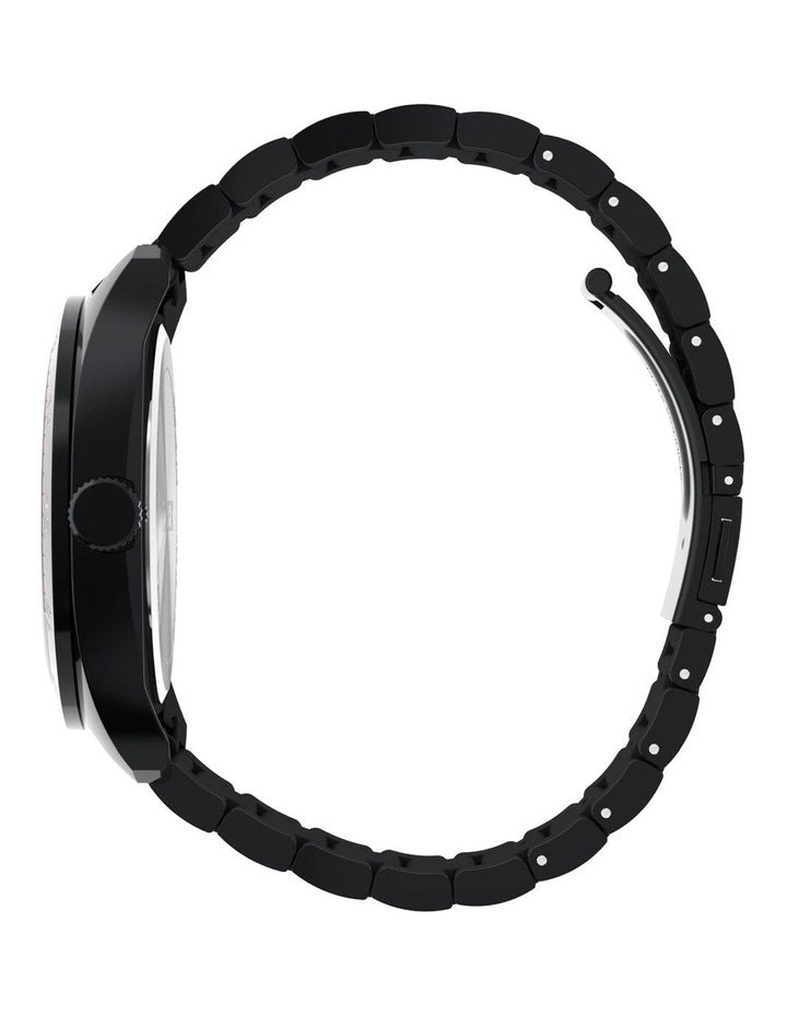 Weston Stainless Steel Bracelet Watch 45mm in Black