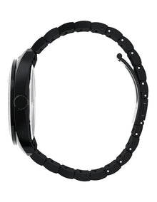 Weston Stainless Steel Bracelet Watch 45mm in Black