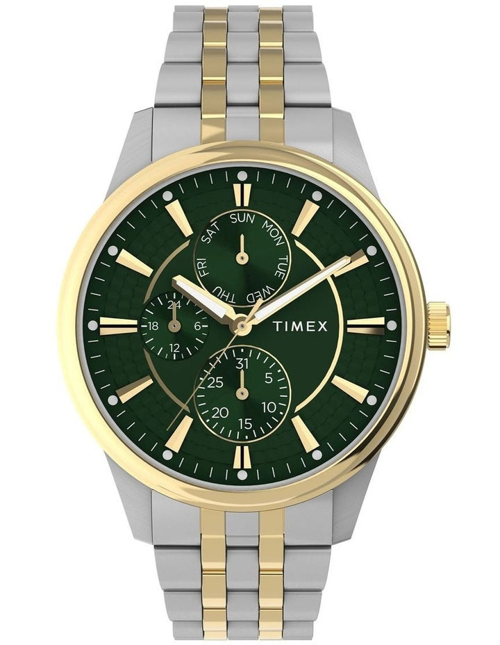 Chicago Stainless Steel Bracelet Watch 45mm in Duotone