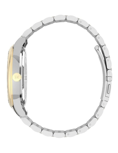Chicago Stainless Steel Bracelet Watch 45mm in Duotone