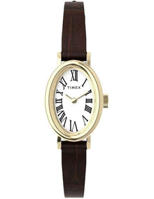 Cavatina Watch with Gold-tone Case in Brown