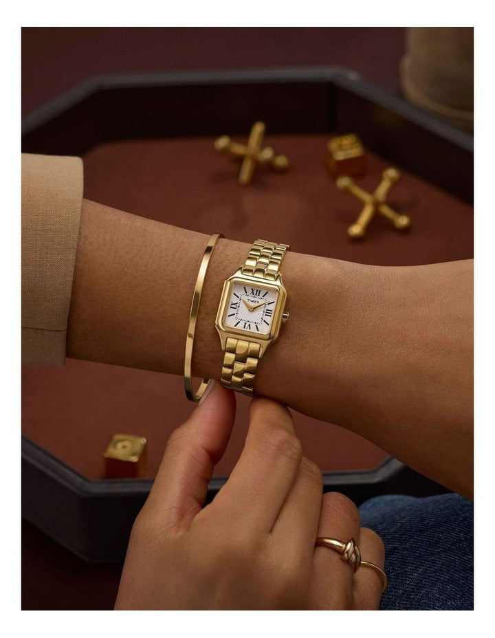Legacy Addison Stainless Steel Bracelet Watch 23mm in Gold