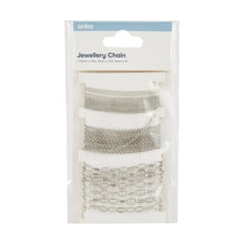 Jewellery Chain Set - Silver Look