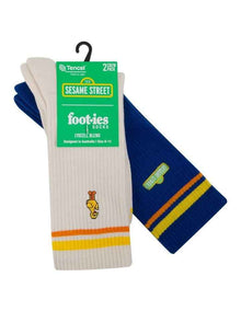 Big Bird Sneaker Socks 2 Pack in Multi
