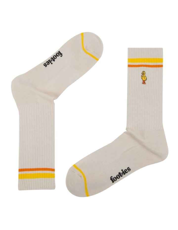 Big Bird Sneaker Socks 2 Pack in Multi