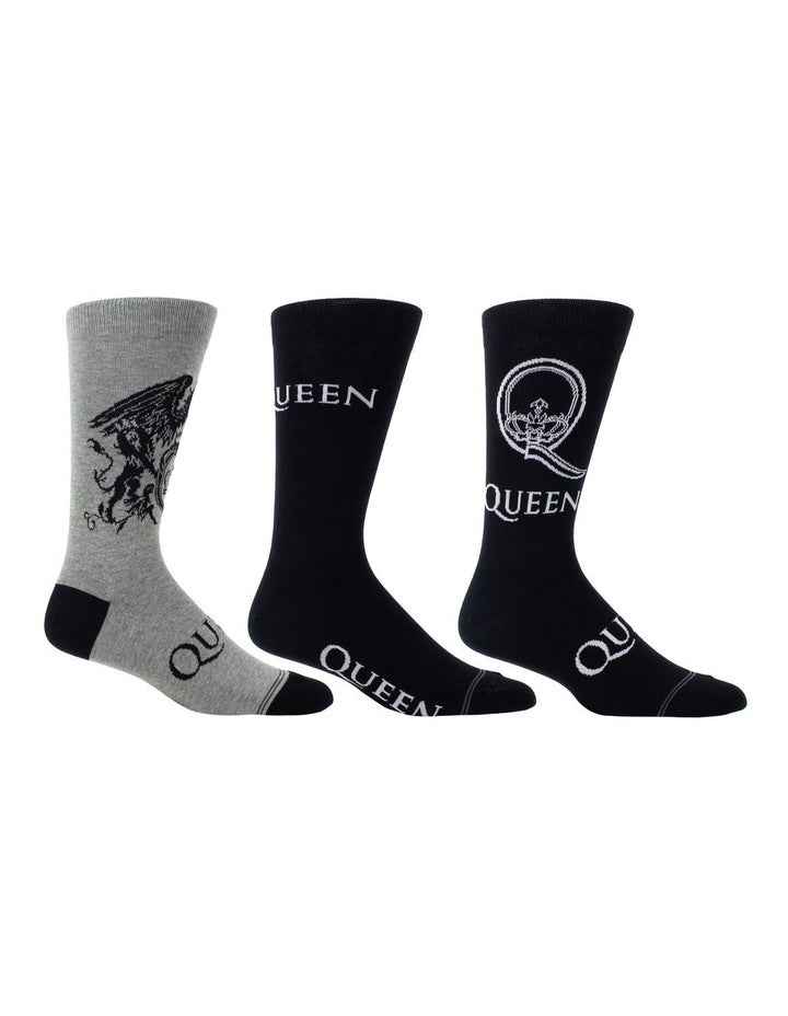 Queen Sock Gift Pack 3 Pack in Multi