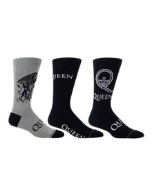 Queen Sock Gift Pack 3 Pack in Multi