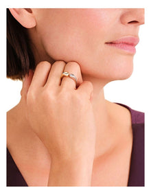 Dome Double Ring in Duotone