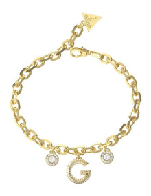 G Crystal Bracelet in Gold