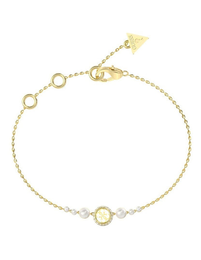 Tiny Pearly Bracelet in Gold