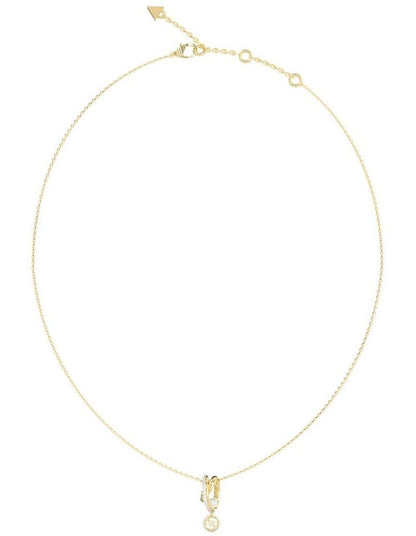 Tiny Pearly Necklace in Gold