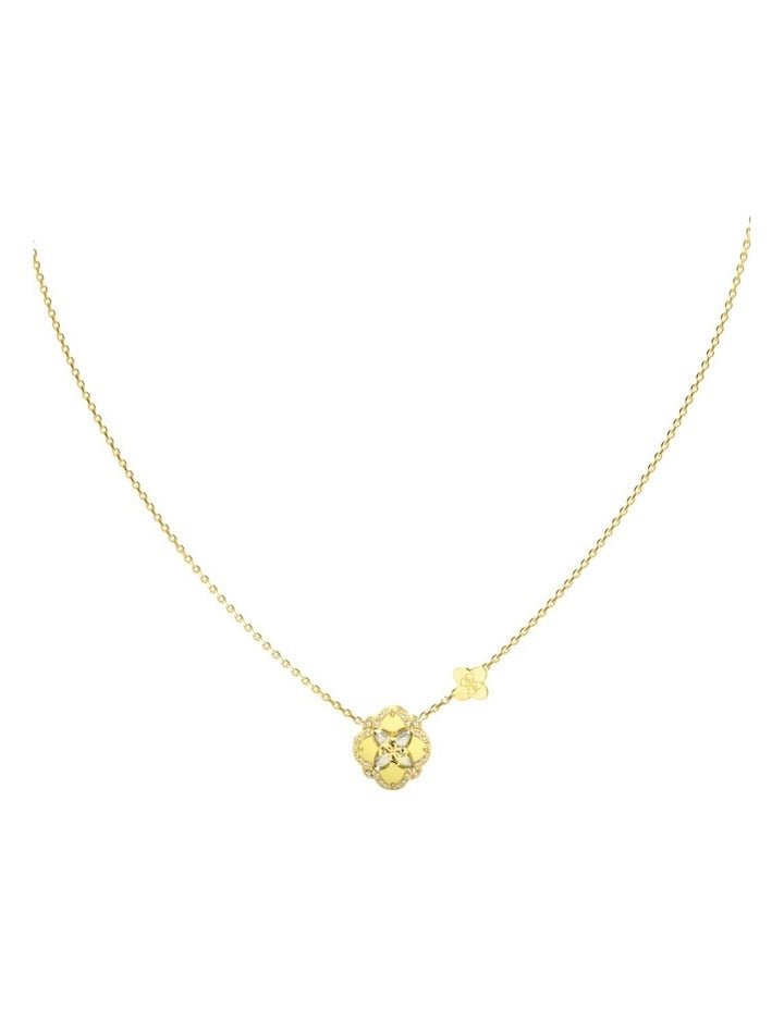 Wild Flower Necklace in Gold