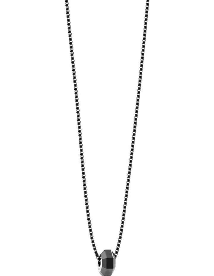 Ip Exagon Necklace  in Black