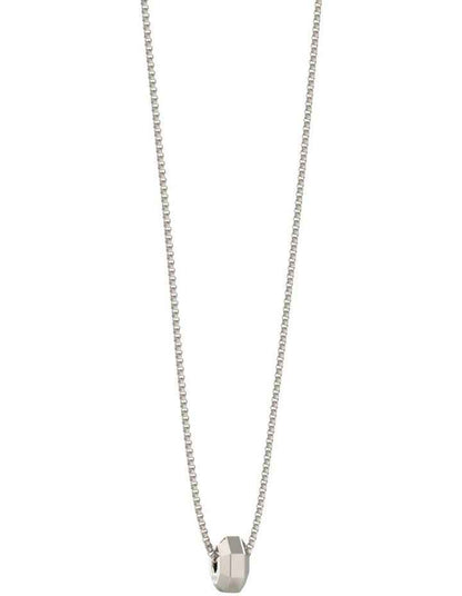 Exagon Necklace in Silver