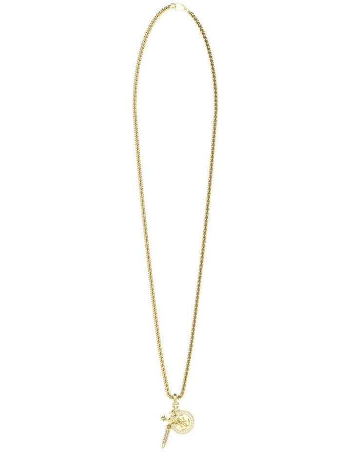 Rebel Knight Necklace in Gold