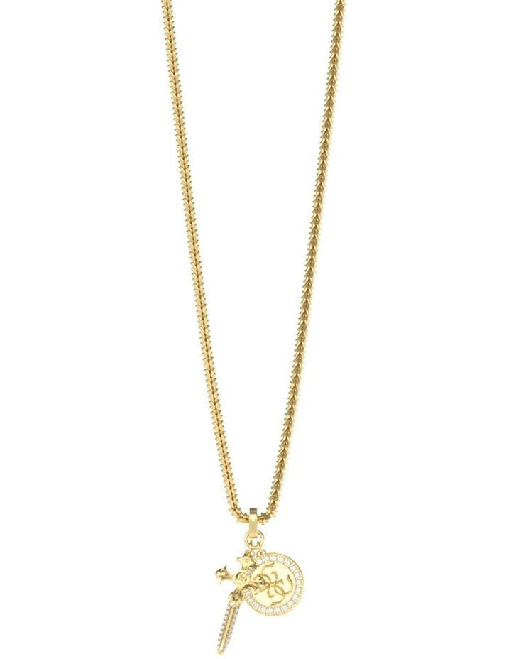 Rebel Knight Necklace in Gold