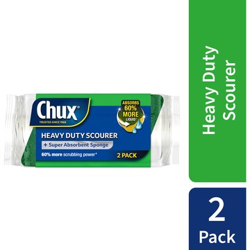 Chux Heavy Duty Scourer Sponge 2 pack