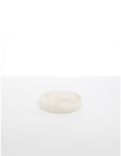 Earth Small 17cm Resin Bowl Chalk Swirl